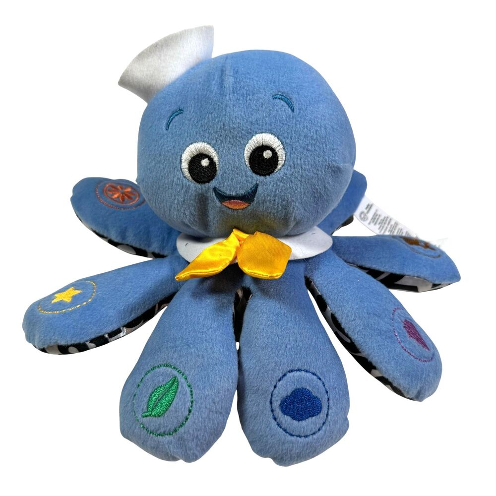 Baby Einstein Octopus Developmental Toy Musical English Spanish French OCTOPLUSH